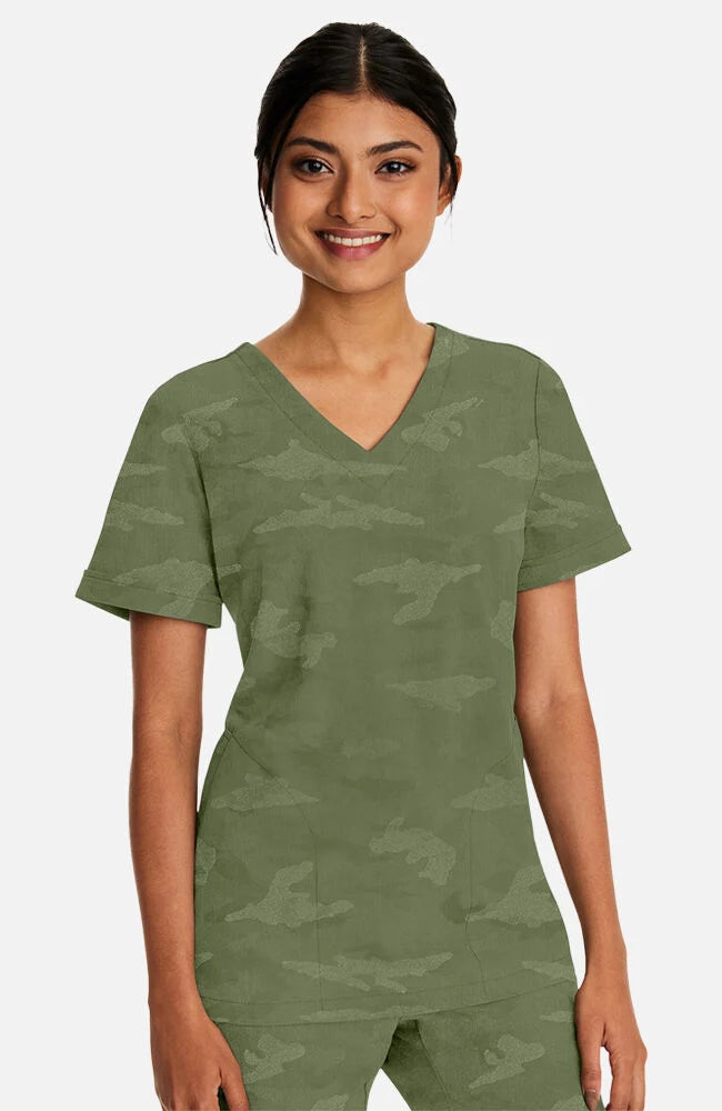 HH 2353 Joy Camo top