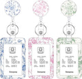 Floral Badge Holder & Reel