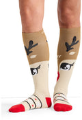 Deer Santa Compression Socks