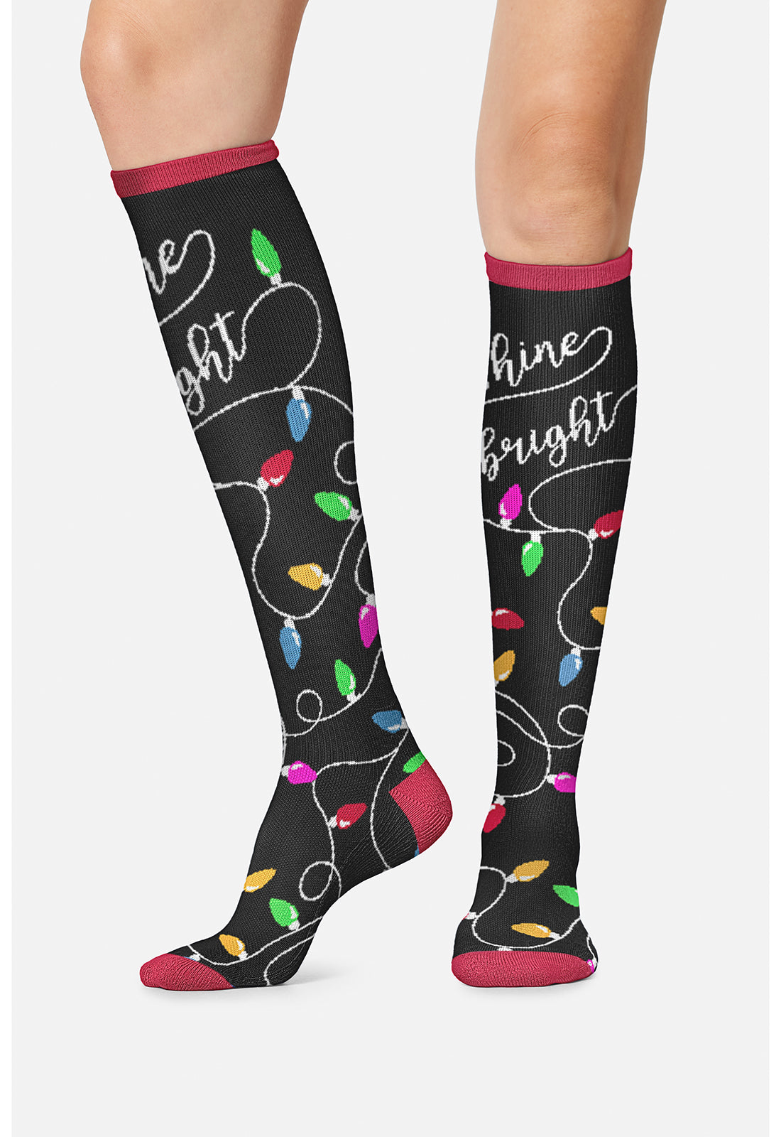 Shine Bright Compression Socks